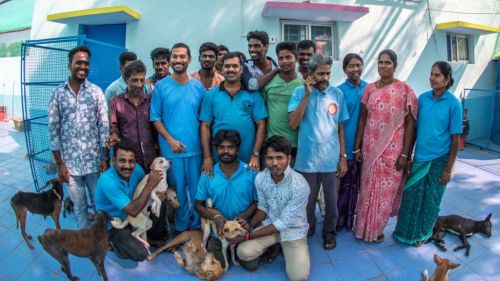 Dr. Ramakrishna and some of our beloved Staff.